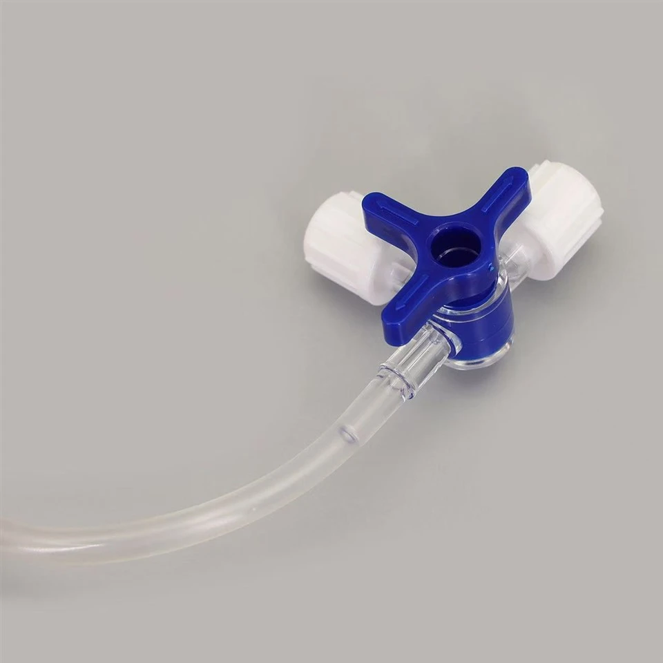 Y Type Three-way Stopcock Medical Infusion Y Connector